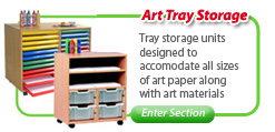 Art Tray Storage