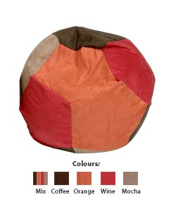 Suede Penta Bean Bag