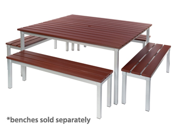 Gopak Enviro Outdoor Table - 1250 x 1250mm