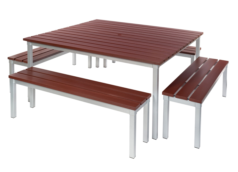 Gopak Enviro Outdoor Table - 1250 x 1250mm