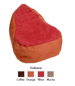 Suede Bean Bag Chair