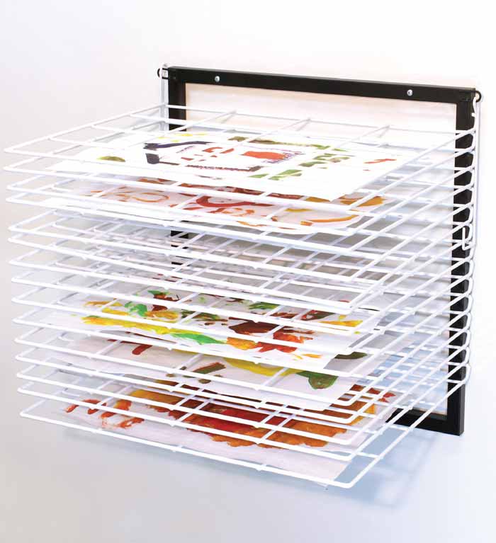 Wall Mounted 20 Shelf Drying Rack