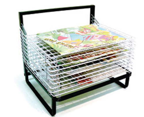 Spring Loaded 10 Shelf Drying Rack