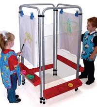 4 Sided Easy Clean Easel