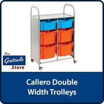 Callero® Double Width Trolleys