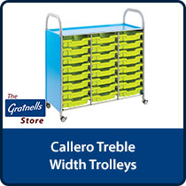 Callero® Treble Width Trolleys