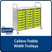 Callero Treble Width Trolleys