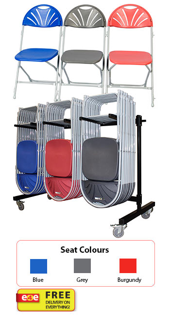 Z-Lite 60 Fan Back Chair & Hanging Trolley Bundle