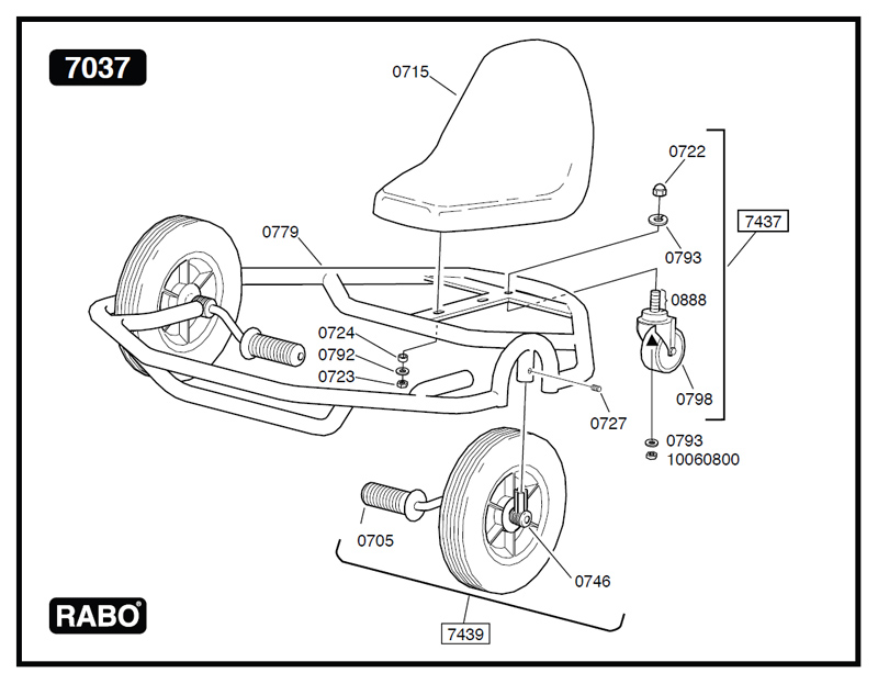 RABO Circle Cart Spares