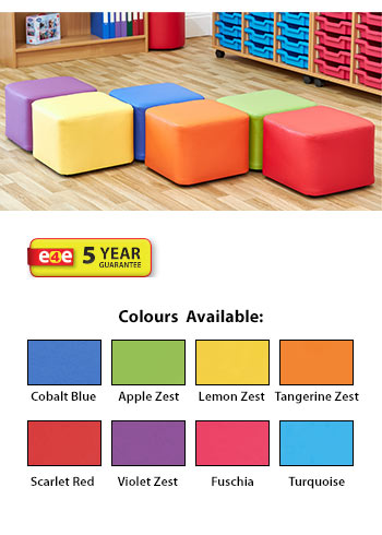 Acorn Early Years Cube Foam Seats - (Set of Six)