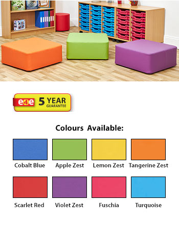 Acorn Early Years Large Square Foam Seats - (Set of Three)