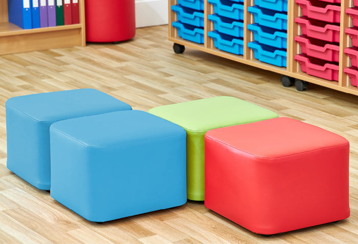 Acorn Primary Cube Foam Seats - (Set of Four)