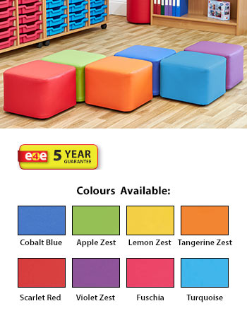 Acorn Primary Cube Foam Seats - (Set of Six)