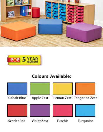 Acorn Primary Large Square Foam Seats - (Set of Three)