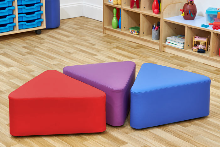 Acorn Primary Wedge Foam Seats - (Set of Three)