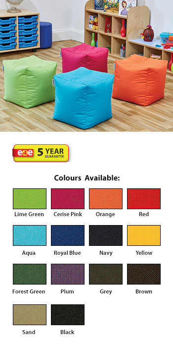 Acorn Bean Cube Seat - (Set of Four)