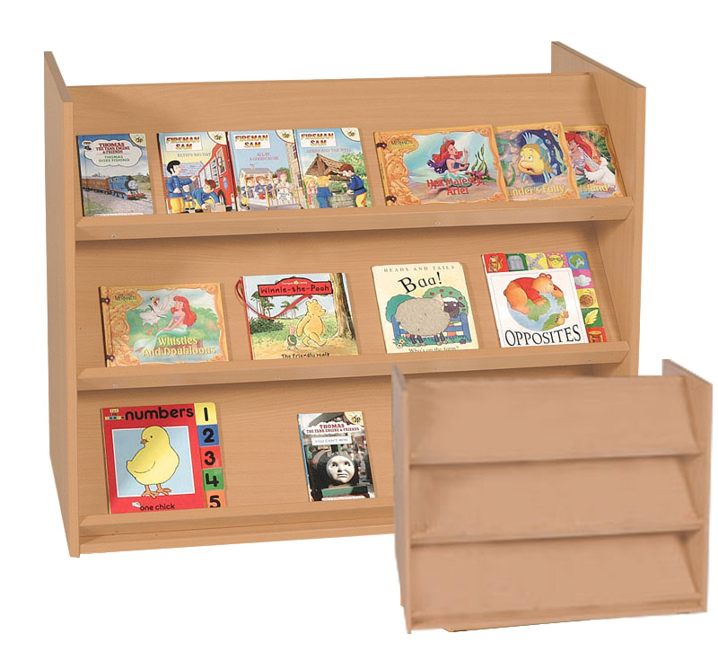 Double Sided Display Bookcase