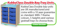 KubbyClass Double Bay Tray Units