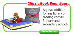 Classic Book Bean Bags