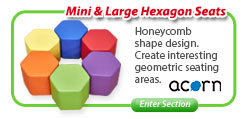 Mini & Large Hexagon Seats