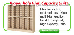 Pigeonhole Large Capacity Units