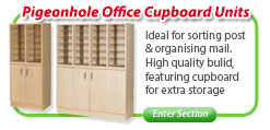 Pigeonhole Office Cupboard Units
