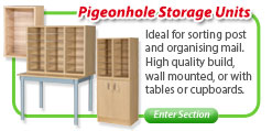 Pigeonhole Storage Units