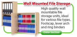 Wall Mounted File Storage