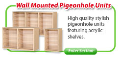 Wall Mountable Pigeonhole Units