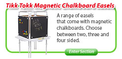 Magnetic Chalkboard Easel Sets