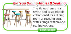 Plateau Dining Tables & Seating 