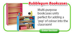 Bubblegum Bookcases
