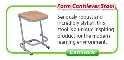 Form Cantilever Stool