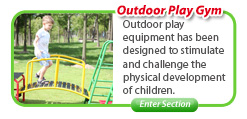 Freestanding Outdoor Play Gym Equipment