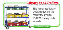 Library Book Trolley