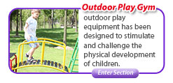 Freestanding Outdoor Play Gym Equipment