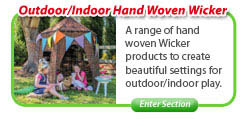 Outdoor/Indoor Hand Woven Wicker
