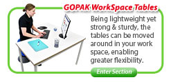 GOPAK WorkSpace Tables 