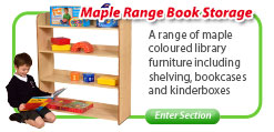 Maple Range Book Storage