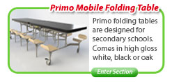 Primo Mobile Folding Table & Seating Range