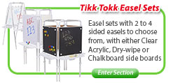Tikk Tokk Easel Sets