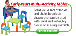 Early Years Multi-Activity Tables & Chairs