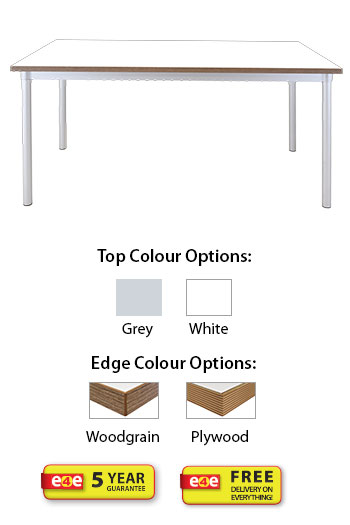 WorkSpace Rectangular Table - L1400 x W750mm