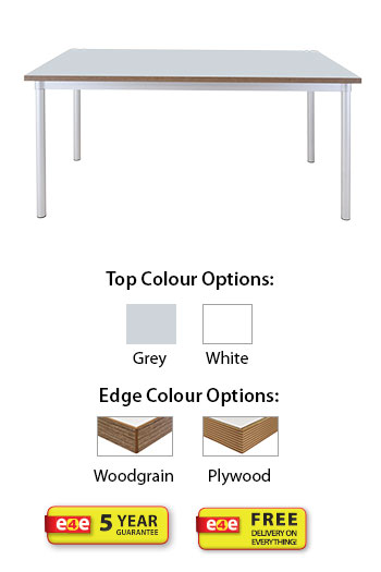 WorkSpace Rectangular Table - L1200 x W600mm