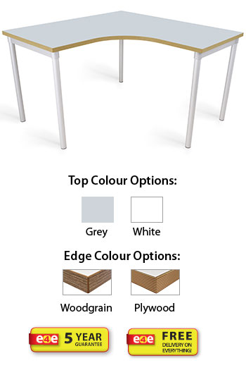 WorkSpace Corner Unit Table - L1200 x W1200mm