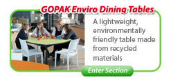 GOPAK Enviro Dining Tables