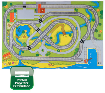Railway Playmat - 1.5m x 1m