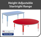 Startright Height Adjustable Classroom Tables