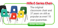 Hille Series-E Stackable Classroom Chairs