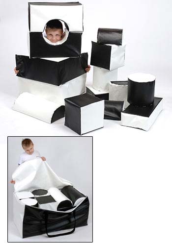 Black & White Soft Play Bag